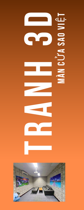 Tranh 3D, Giấy dán tường 