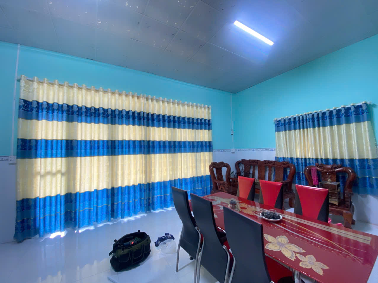  màn vải hoa văn