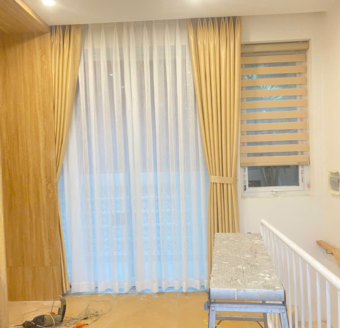 màn cửa 2 lớp tại tân đông hiệp dĩ an
