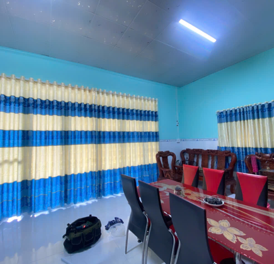 màn vải hoa văn tại tân đông  hiệp