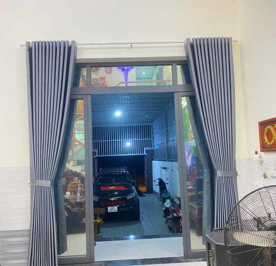 màn vải màu xám ghi tại tân đông hiệp dĩ an